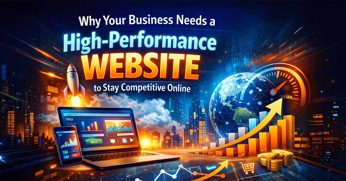 Why Your Business Needs a High-Performance Website to Stay Competitive Online?