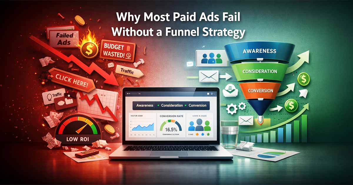Why Most Paid Ads Fail Without a Funnel Strategy
