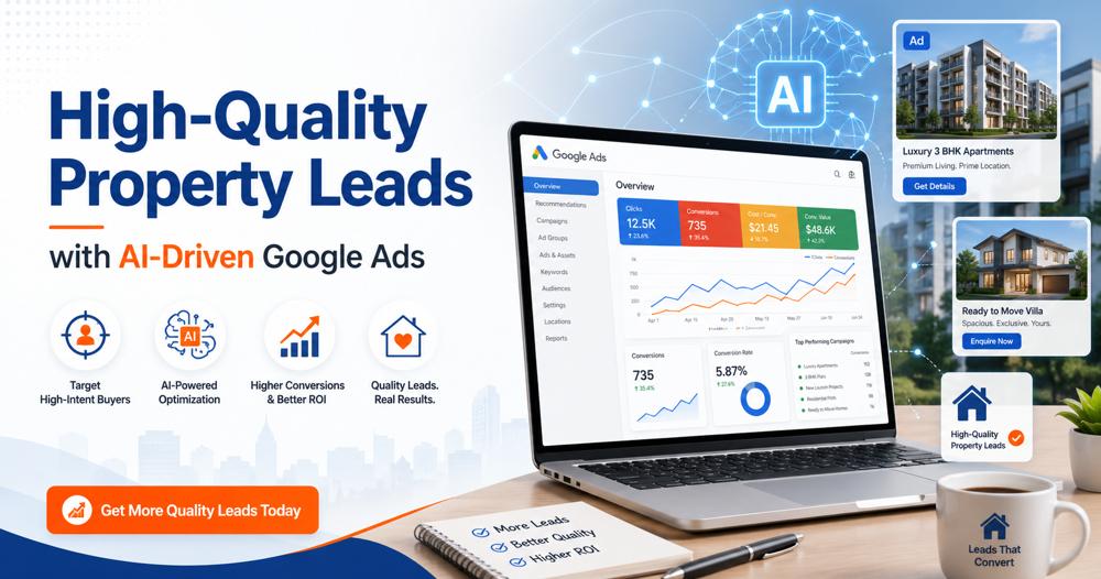 High-Quality Property Leads with AI-Driven Google Ads