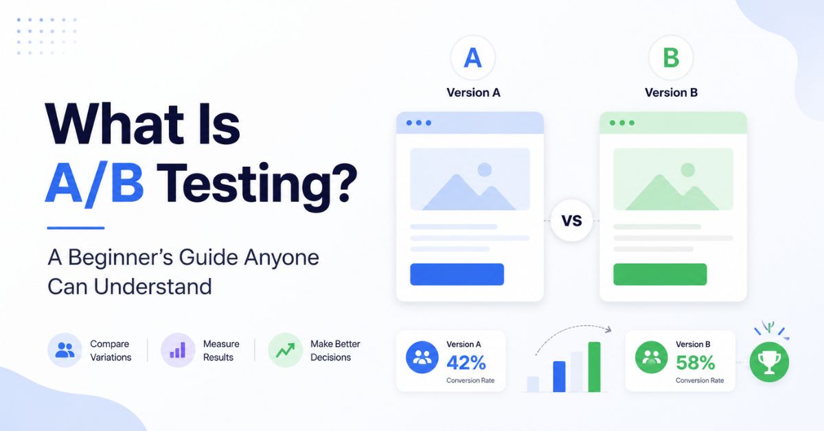 What Is A/B Testing? A Beginner's Guide Anyone Can Understand