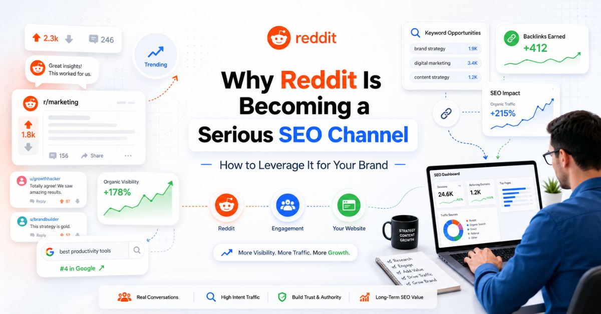 Why Reddit Is Becoming a Serious SEO Channel and How to Leverage It for Your Brand