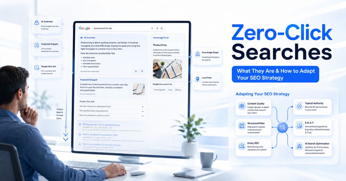 Zero-Click Searches: What They Are and How to Adapt Your SEO Strategy