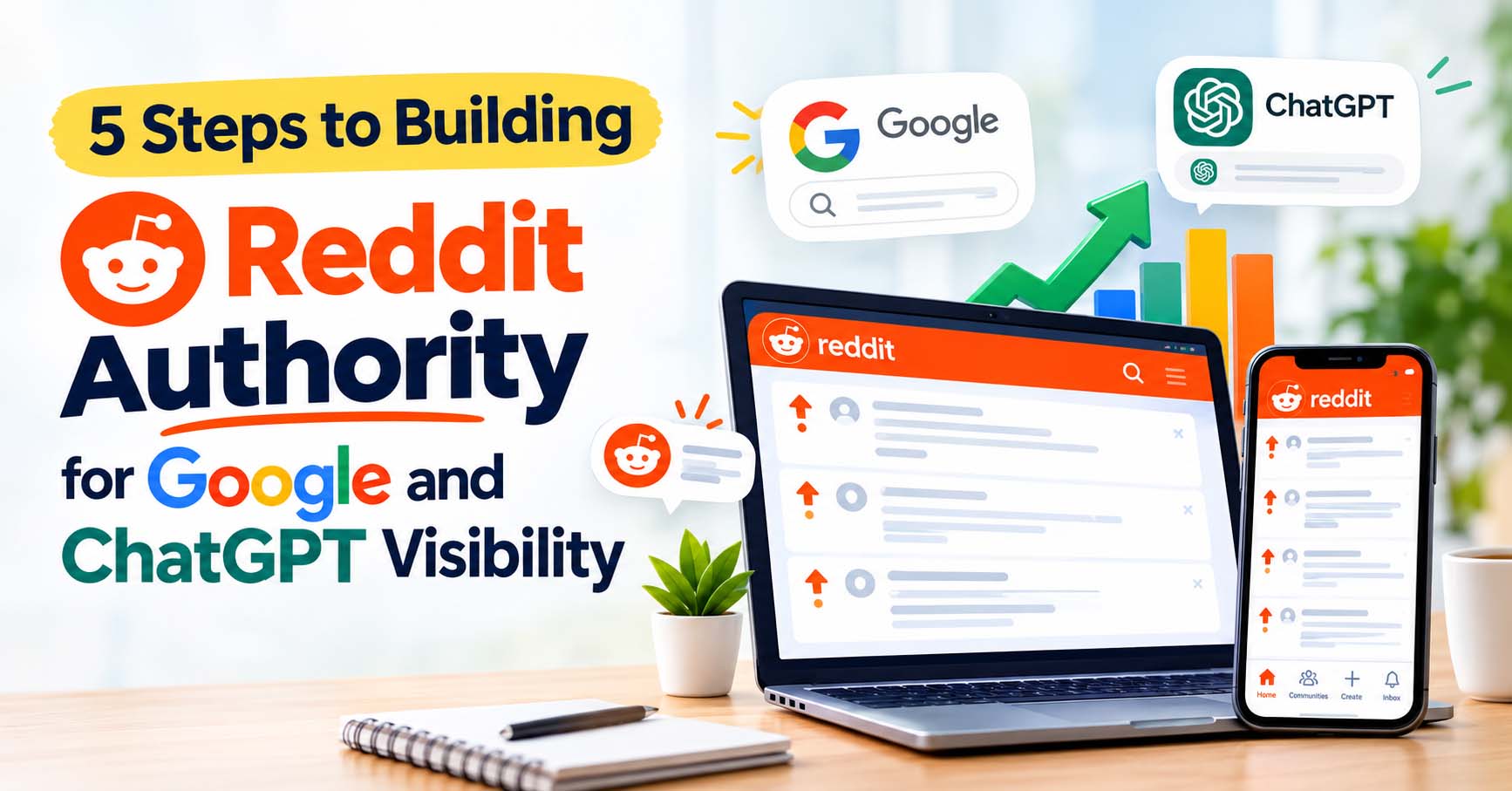 5 Steps to Building Reddit Authority for Google and ChatGPT Visibility