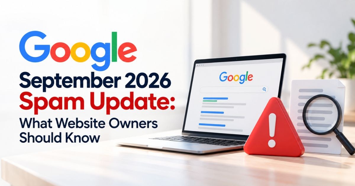 Google September 2026 Spam Update: What Website Owners Should Know
